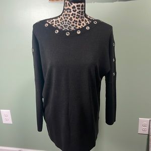 NWT Anthony original black long sleeve sweater medium